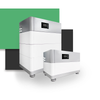 Système de batterie solaire au lithium de stockage d'énergie empilé 51,2 V 20 kWh avec un onduleur MPPT