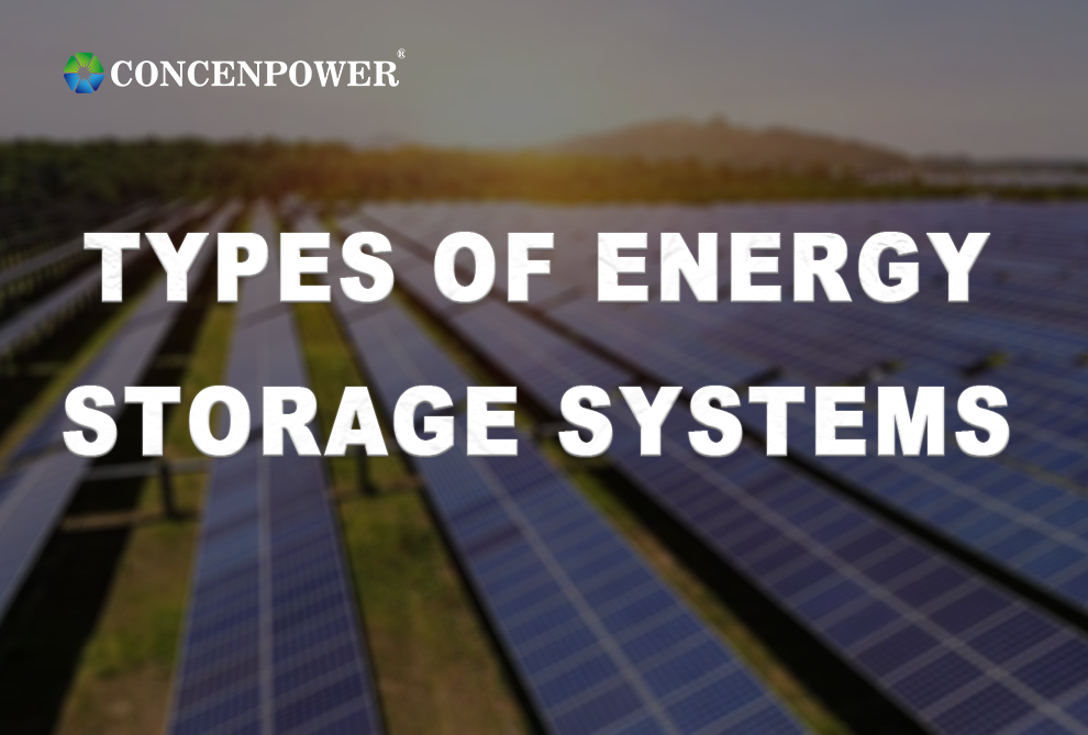 Quels sont les types de systèmes de stockage d'énergie?